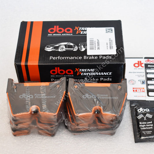 Plaquettes de frein avants Xtrem Performance DBA pour étriers Audi RS3/TTRS/RSQ3 8 pistons Brembo