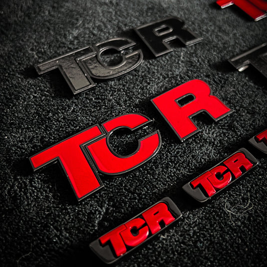 Badge/Monogramme/Logo arrière coffre et calandre Golf 7 GTI TCR