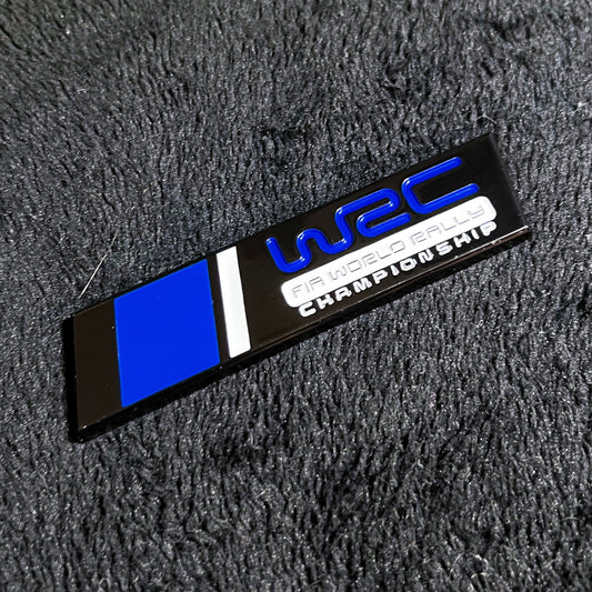 Badge VW Polo WRC (noir en option)
