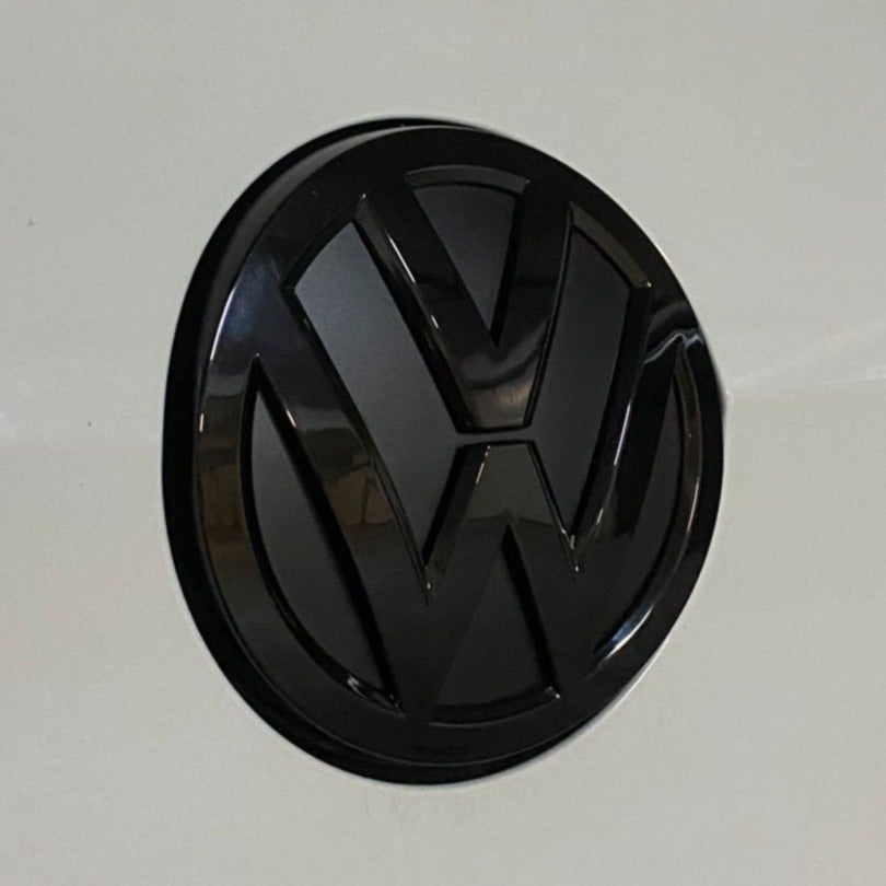 Emblèmes avant et arrière noirs logos VW POLO 5 6R - Euro Racing Parts