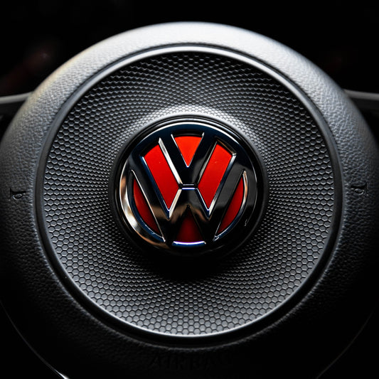 Sticker de volant VW (fond de logo)