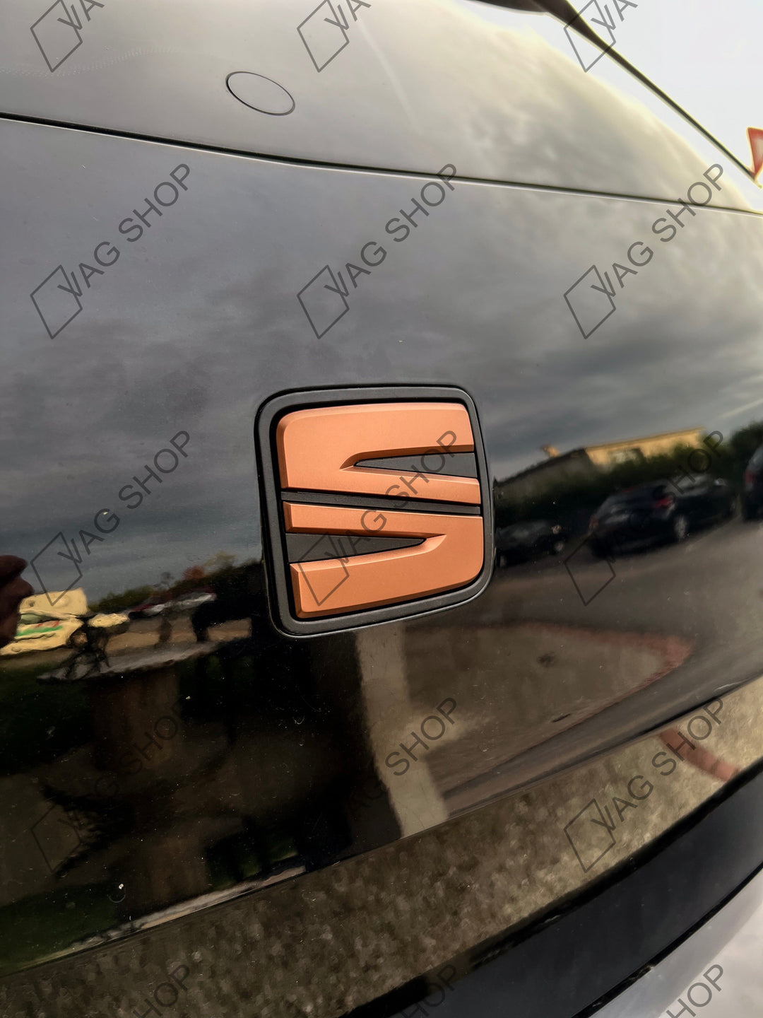 Panneau Métal Cupra Seat – Décoration Garage Vintage, Plaque Voiture Sport