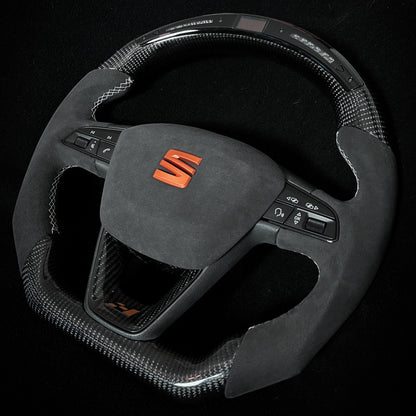 Volant Carbone personnalisable pour Seat & Cupra