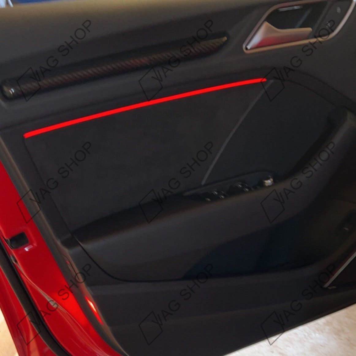 Kit Lumière Ambiante Voiture Bluetooth - Fibre Optique 6m, Contrôle APP, 16 Millions De Couleurs - 2