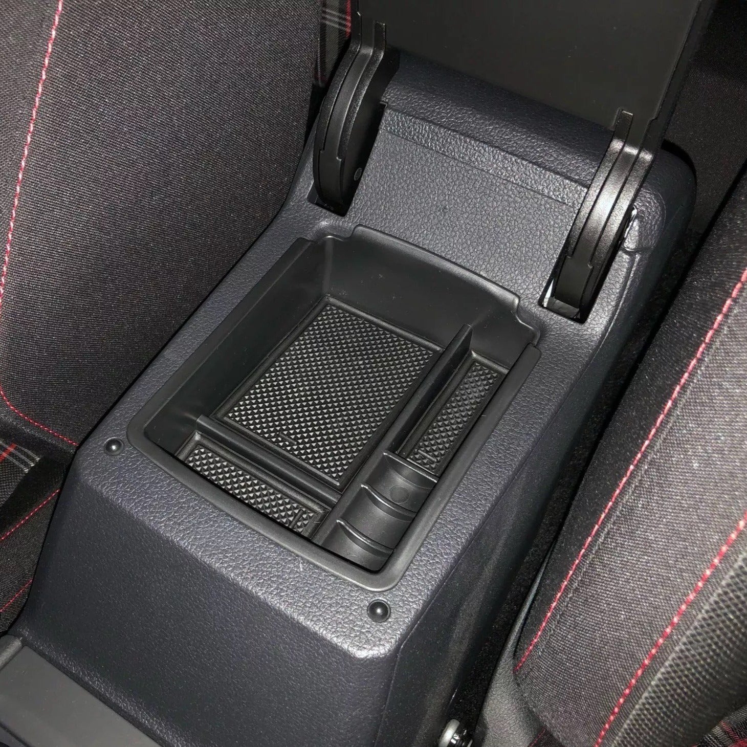 LFOTPP Golf 7 GTD GTI GTE Accoudoir Boite de Rangement Central, Accessoire  Voiture Interieur du Tiroir Consol Organiseurs