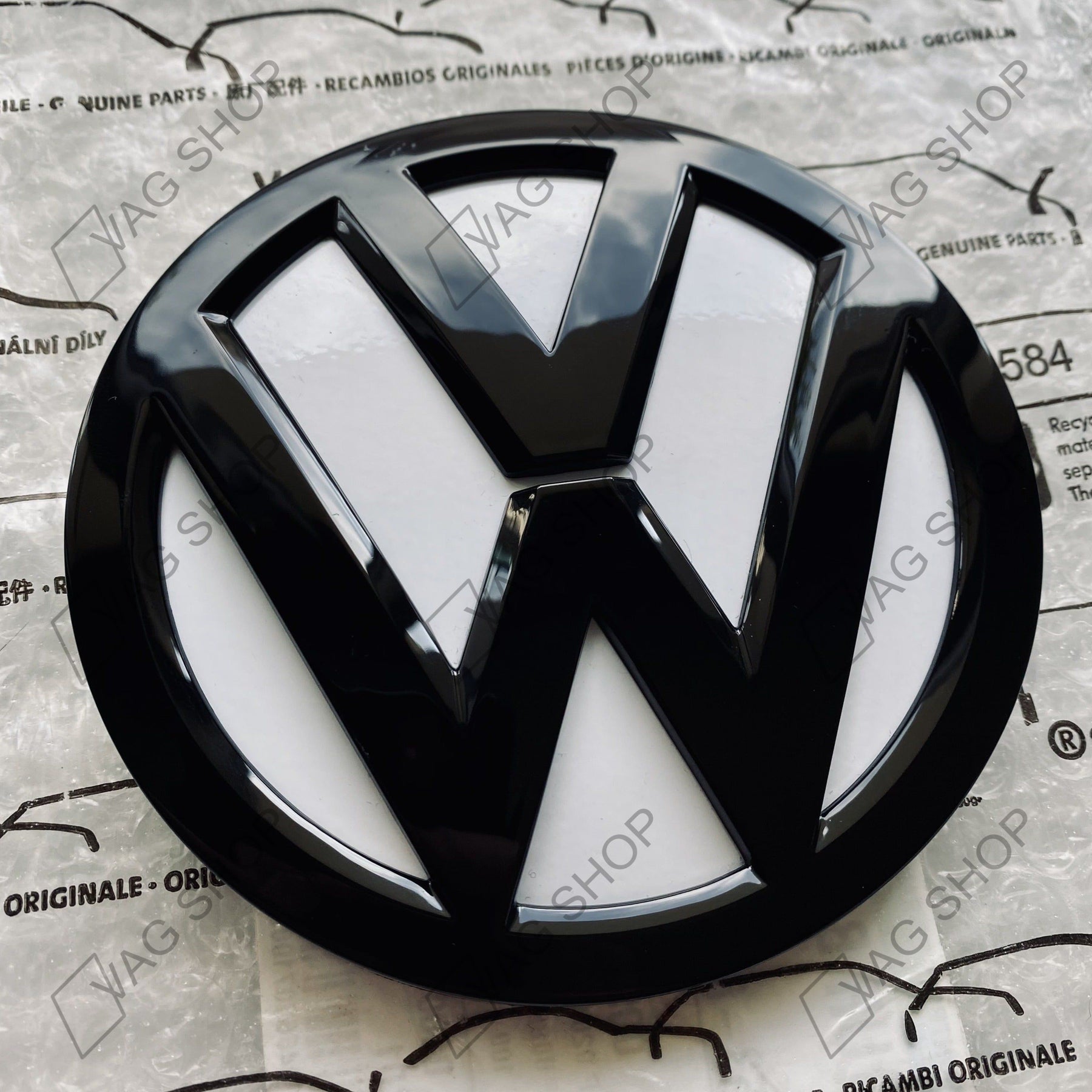 Logo noir VW toutes Polo (arrière) – VAG SHOP