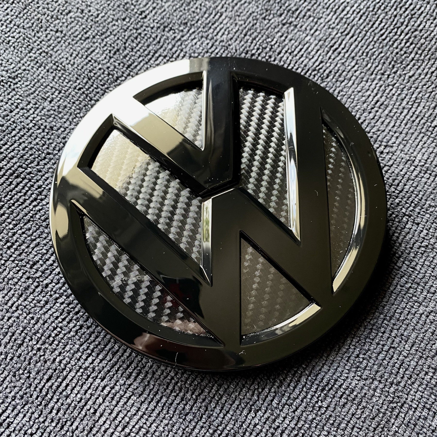 Emblèmes avant et arrière noirs logos VW POLO 6