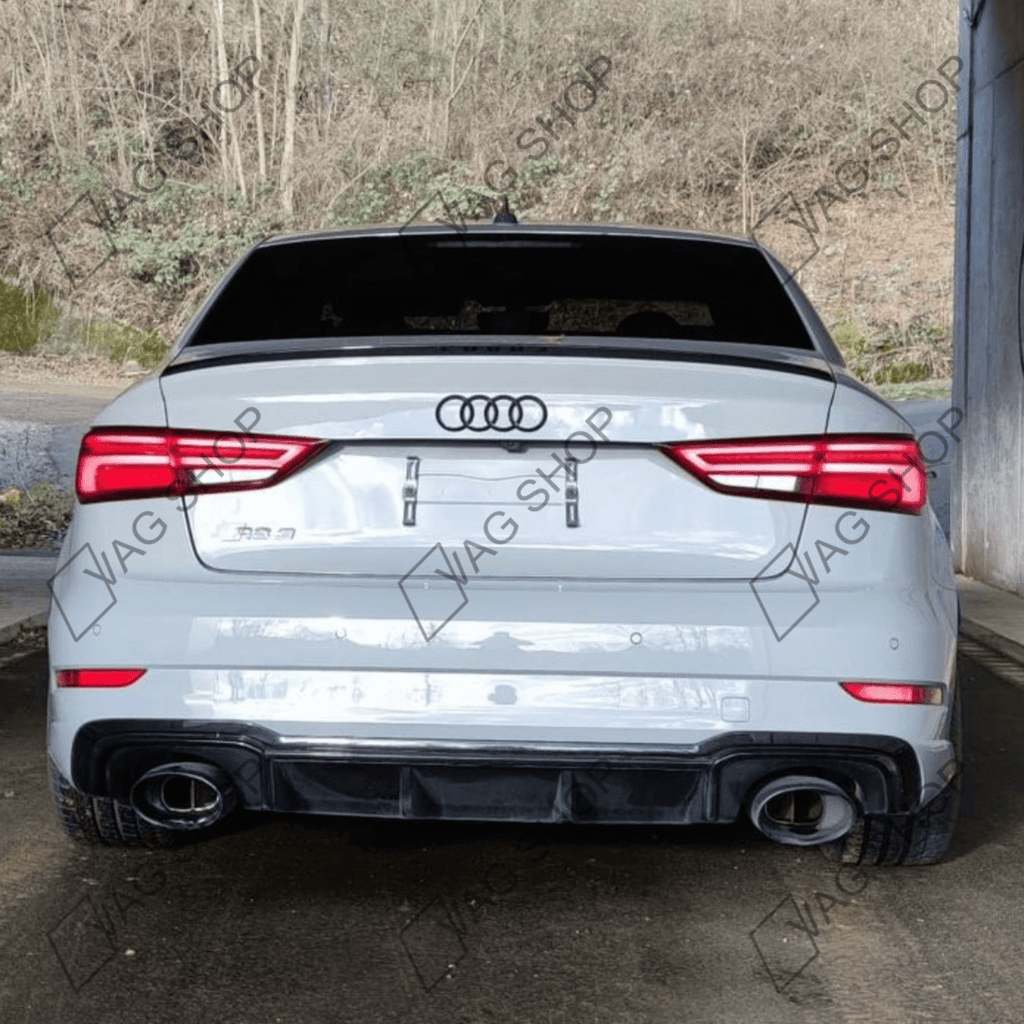 Becquet Arrière En Fibre De Carbone Pour AUDI A3 S3 RS3 Limousine 8V Berline/Ian/PSM, Aile De Cofe, 2013-2020