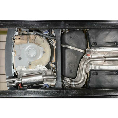 Ligne d'Echappement Catback - Silencieux arrière Cobra Sport inox pour VW Polo 5 GTI 1.8l TSI 192 (6C)